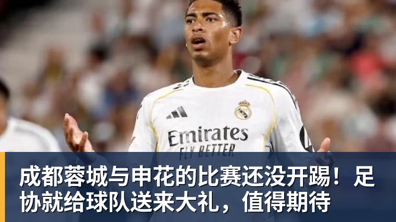 尊龙凯时成都蓉城与申花的比赛还没开踢！足协就给球队送来大礼，值得期待