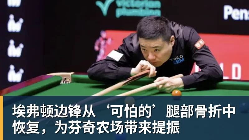 埃弗顿边锋从‘可怕的’腿部骨折中恢复，为芬奇农场带来提振